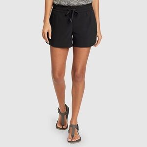 Eddie Bauer Black Drawstring Athletic Shorts